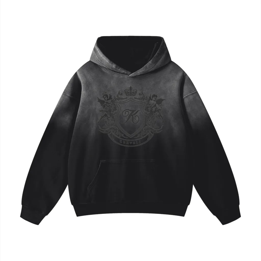 Kerveli Studios sunfaded oversized hoodie front view