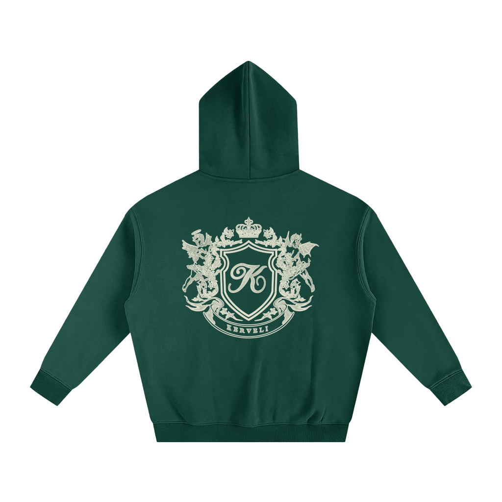 Crest and Cursive Hoodie
