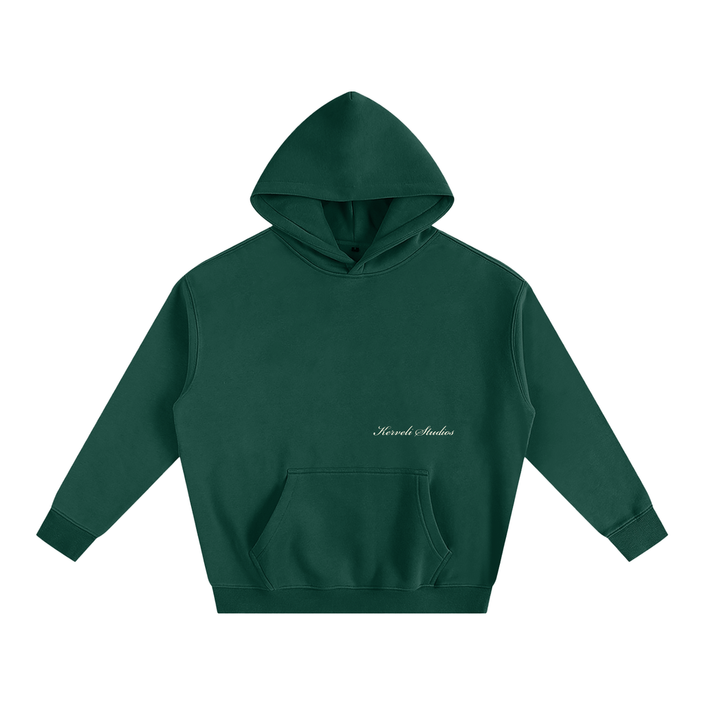 Crest and Cursive Hoodie