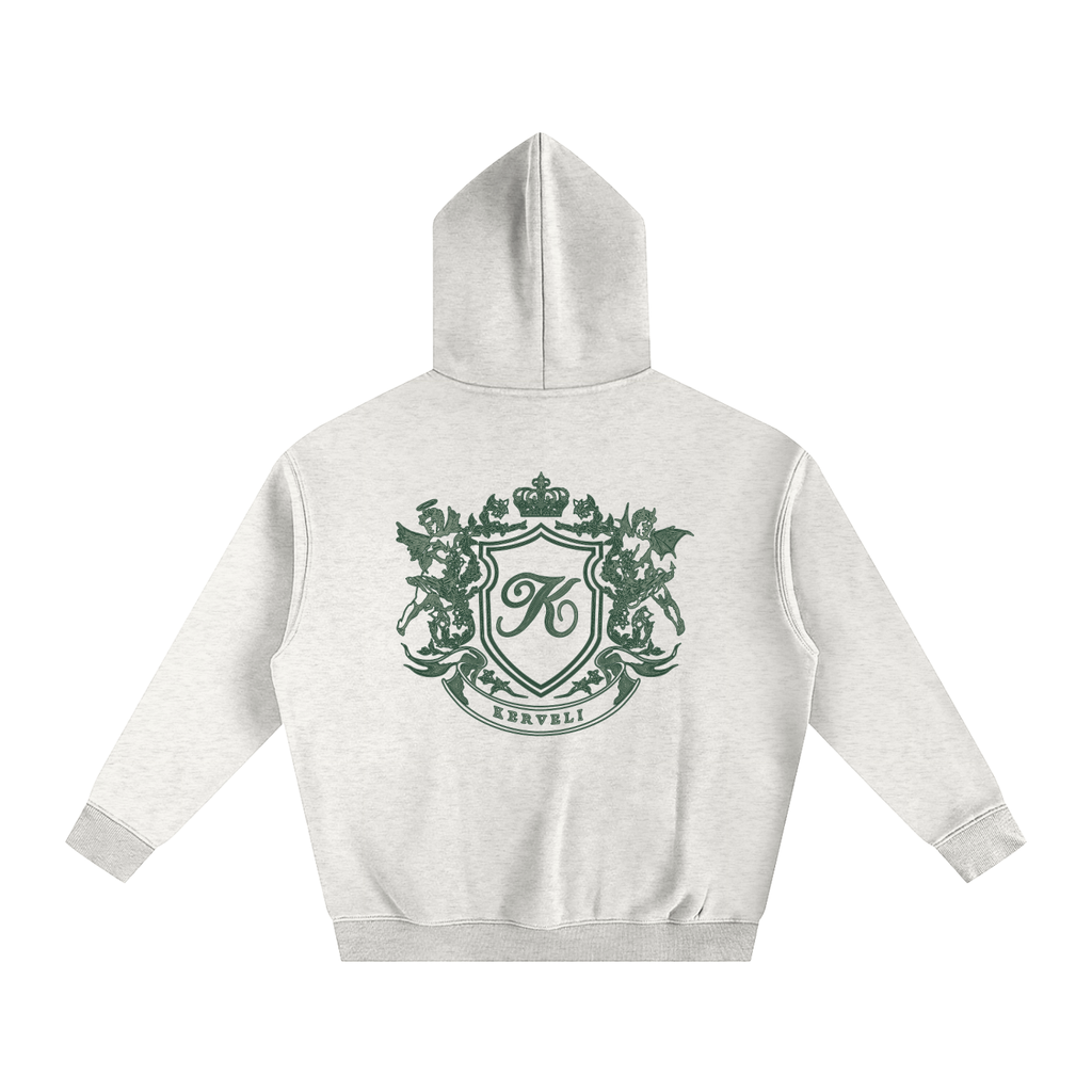 Crest and Cursive Hoodie