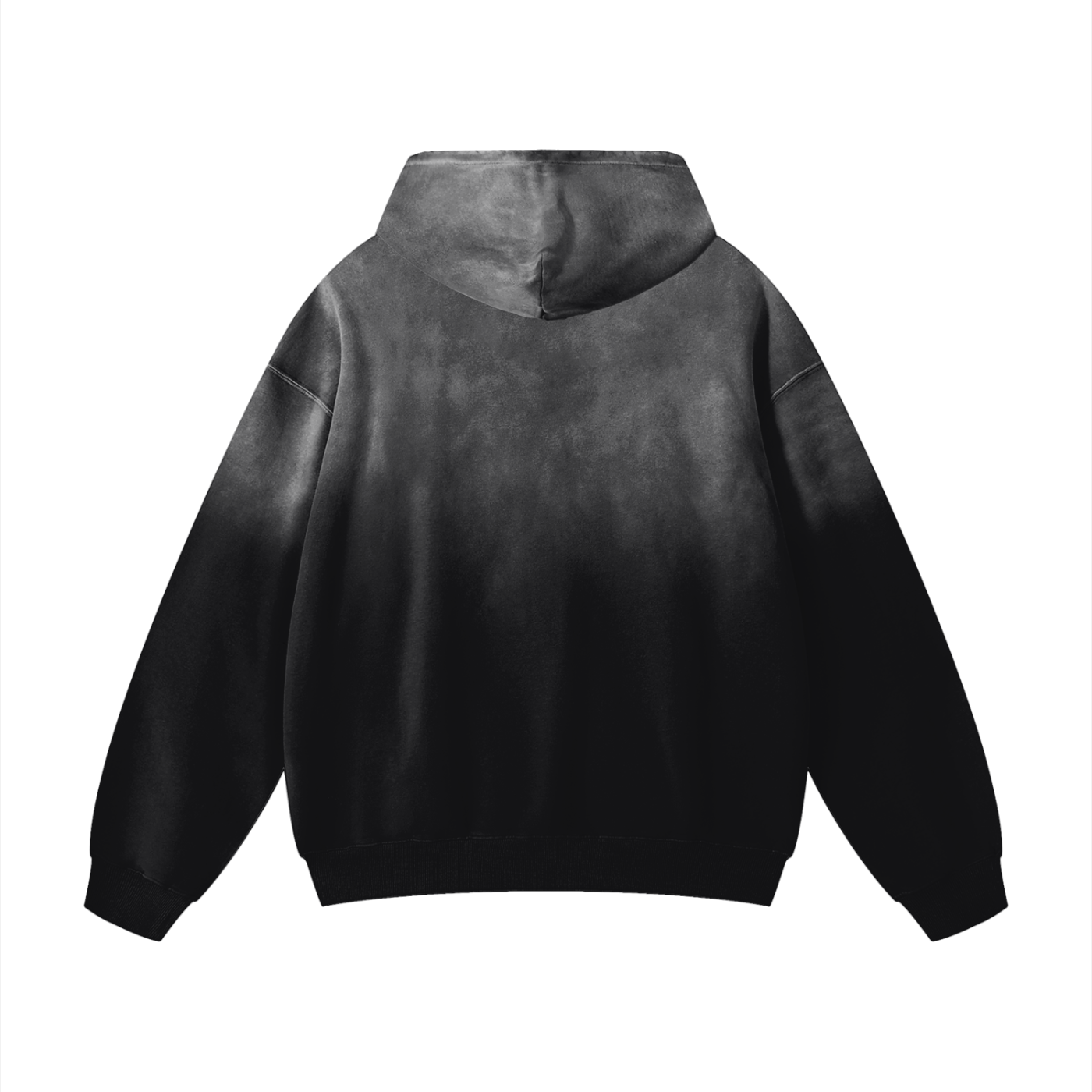 Kerveli Studios sunfaded oversized hoodie back view