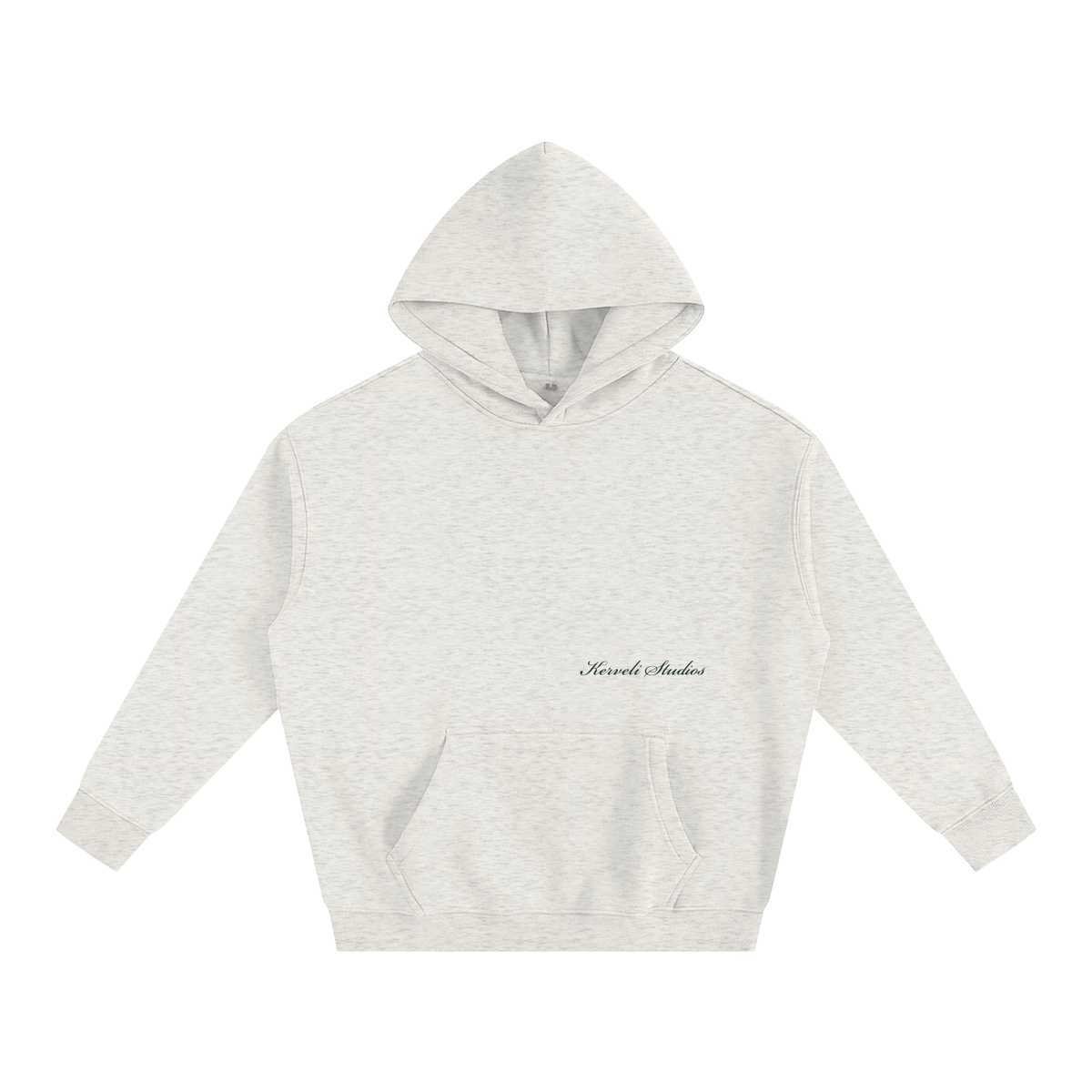 Crest and Cursive Hoodie Eden Green | Kerveli Studios